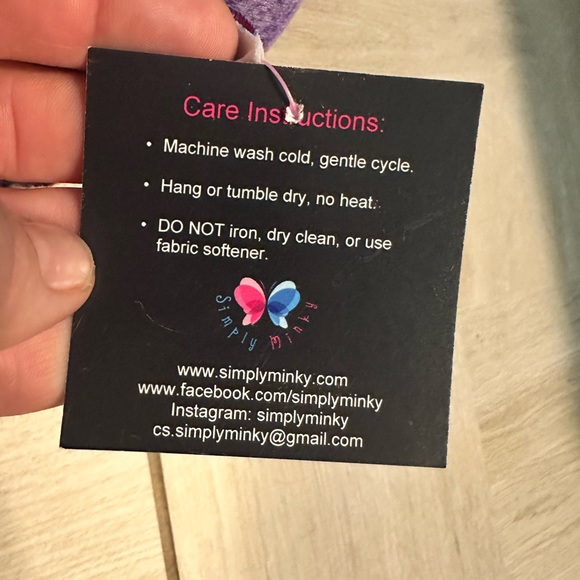 Simply Minky stuffed bunny - Picture 6 of 7